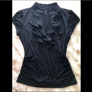 👚Sexy Ruffle V-Neck Blouse